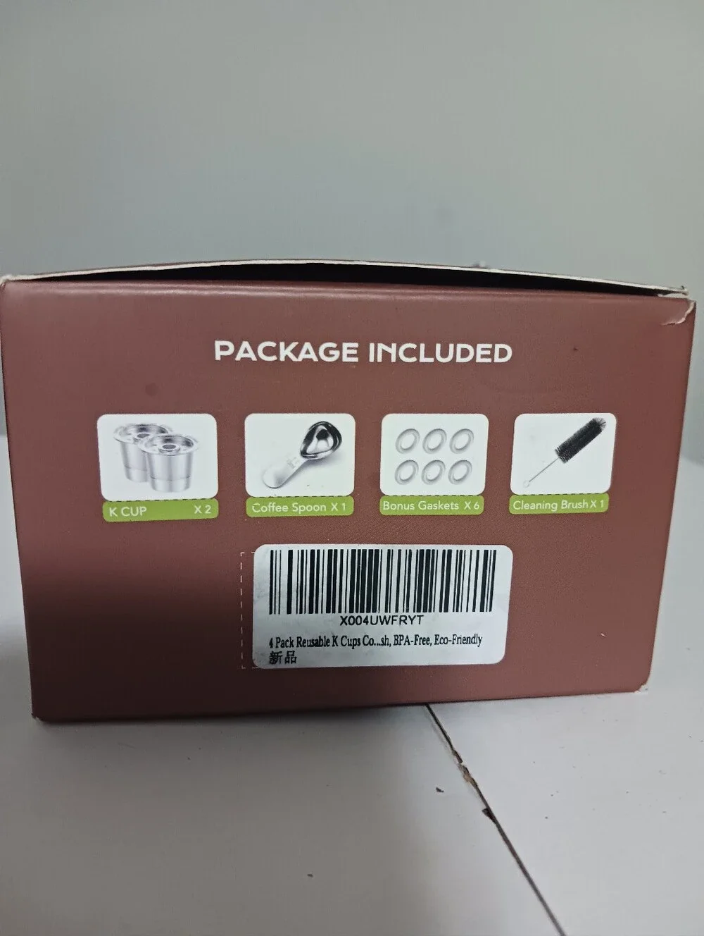 4 Stainless Steel Reusable K Cups for Keurig - MEIJUBOL New